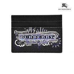 バーバリー 名刺入れ（メンズ） バーバリー BURBERRY 4061942 カードケース パスケース 名刺入れ ブラック 黒 BLACK メンズ【送料無料】