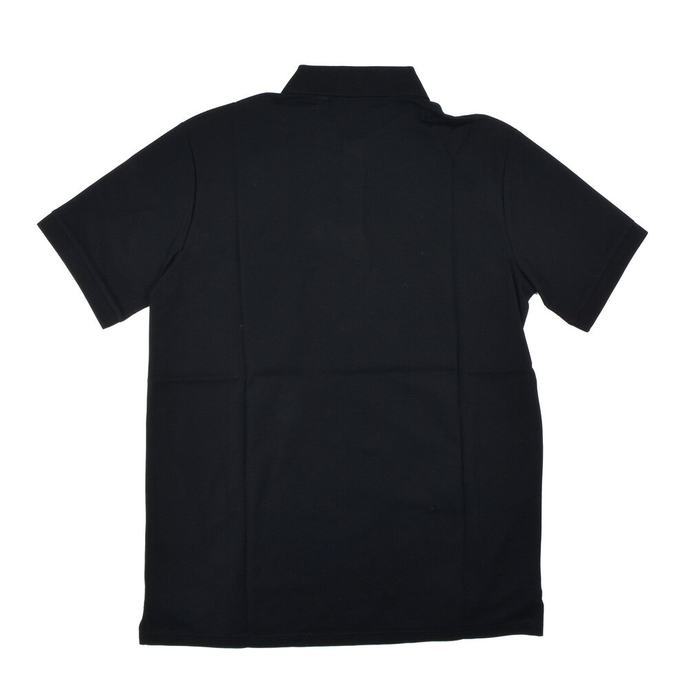 バーバリー ポロシャツ メンズ 半袖 トップス ブラック 黒 BURBERRY cloudmoda-10013722 クラウドモーダ サンプル画像2