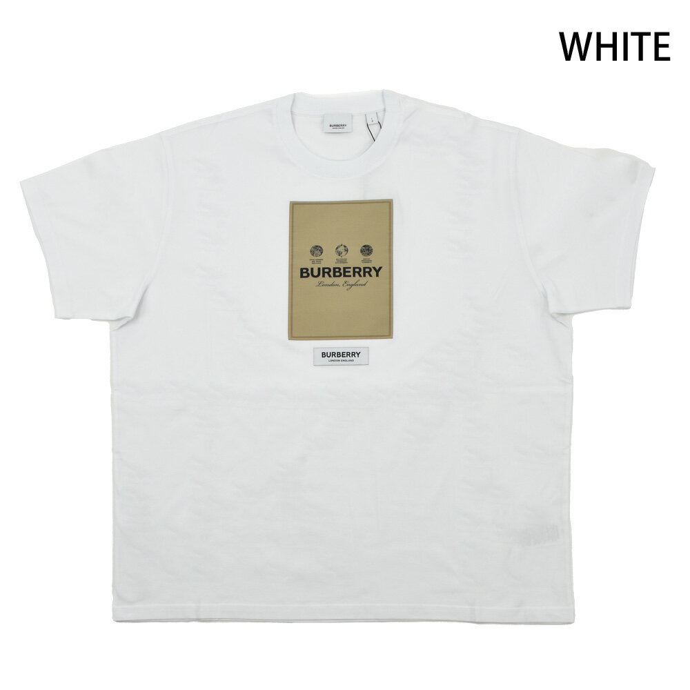 バーバリー Tシャツ メンズ カットソー クルーネック 半袖 ブラック ホワイト キャ...