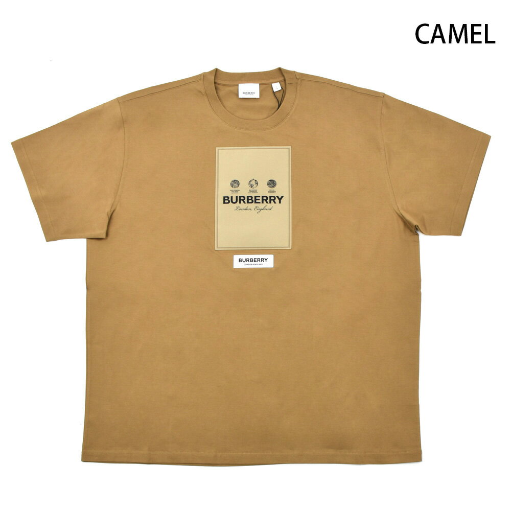 バーバリー Tシャツ メンズ カットソー クルーネック 半袖 ブラック ホワイト キャ...