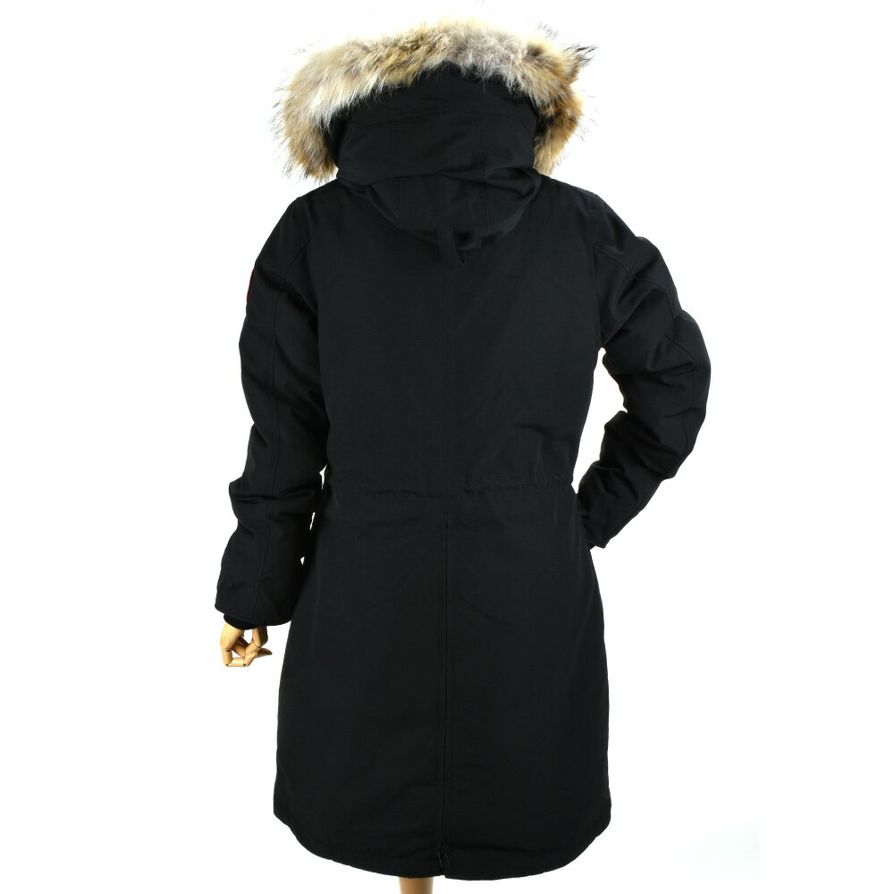 カナダグース CANADA GOOSE ROSSCLAIR PARKA 2580L/61 BLACK ロスクレアパーカー ダウンジャケット ファーフード リアルファー ダウンコート ブラック 黒 レディース【送料無料】