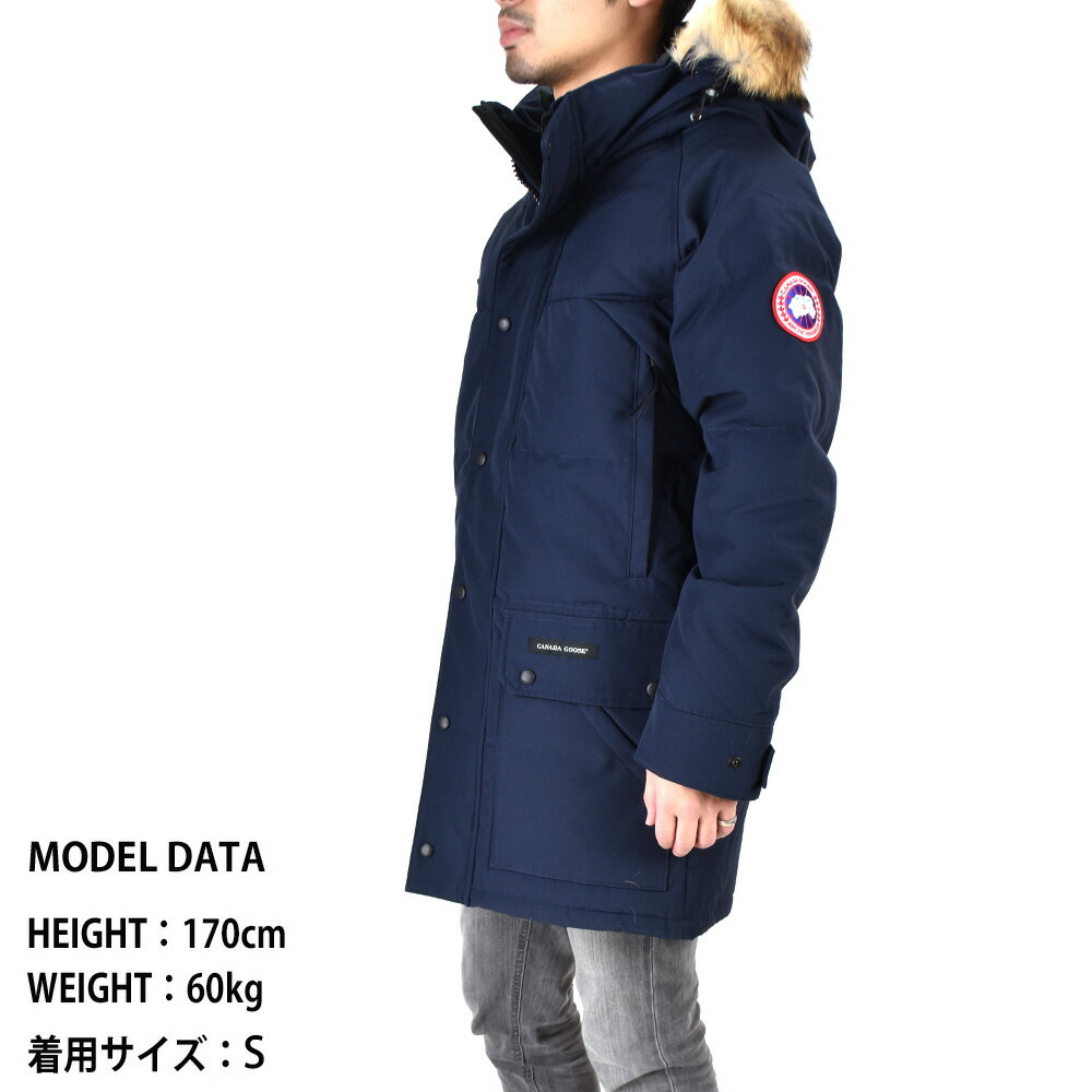 カナダグース エモリーパーカ メンズ ダウンコート ダウンジャケット ネイビー CANADA GOOSE EMORY PARKA【送料無料】 2