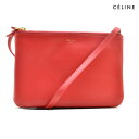 セリーヌ CELINE 16511 3ETA/27ED TRIO トリオ スモール ショルダーバッグ ポシェット レッド RED 赤 レディース【送料無料】