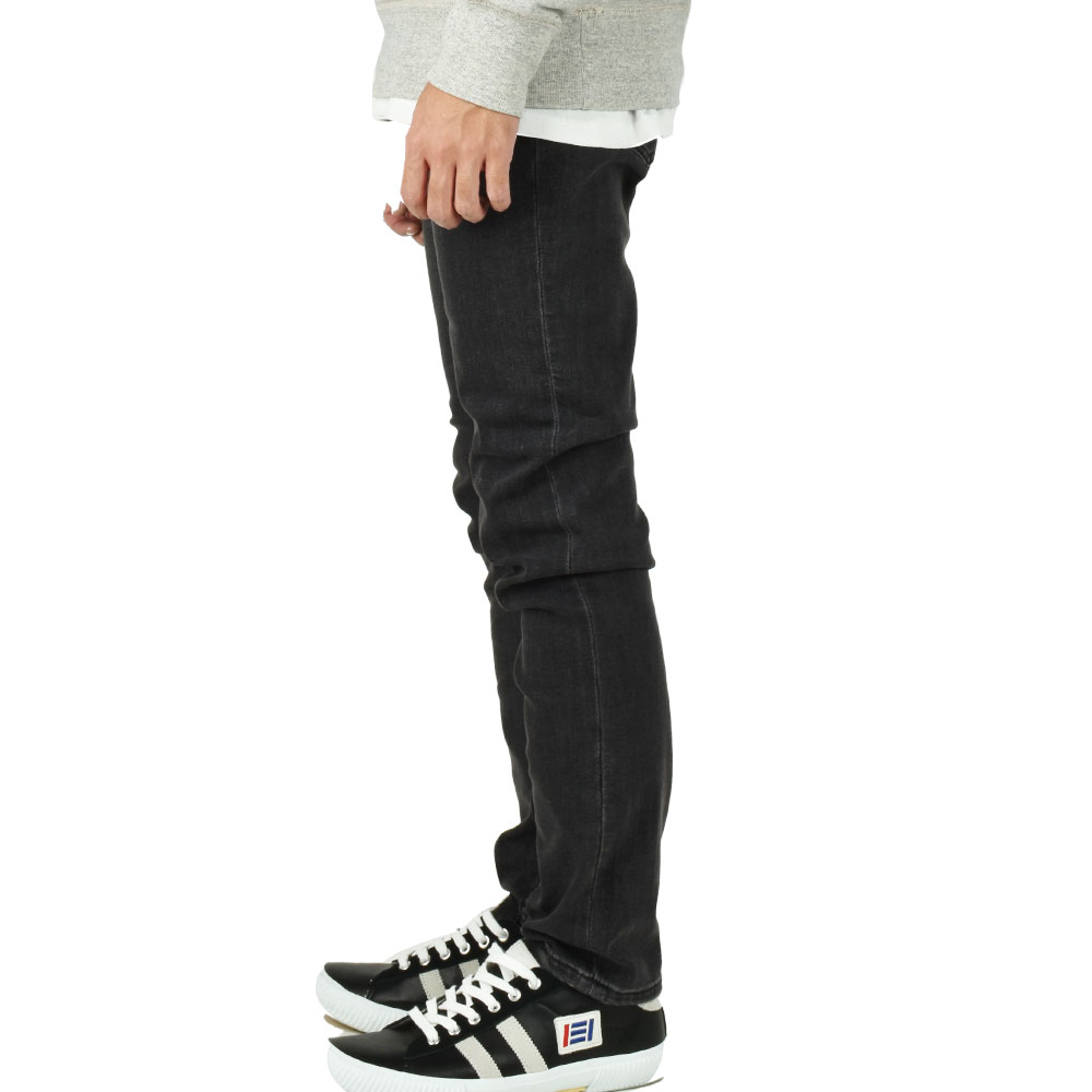 チープマンデイ CHEAP MONDAY 0442240 Tight Key Black タイト デニムパンツ ジーンズ ブラックデニム スキニー タイトフィット ストレッチ メンズ レディース【送料無料】