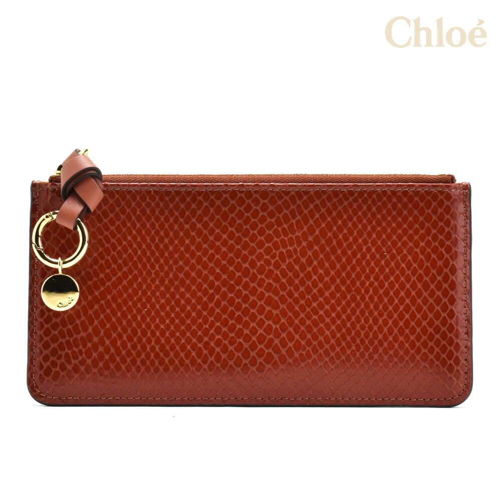 クロエ 革財布 レディース 【SALE】クロエ 長財布 レディース 財布 ロングウォレット チェスナット ブラウン chloe CHC19SP007A86/26K【送料無料】