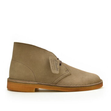 クラークス CLARKS 111768 DESERT BOOT WOLF SU メンズサイズ クラークス デザート ブーツ ウルフ スエード 【送料無料】