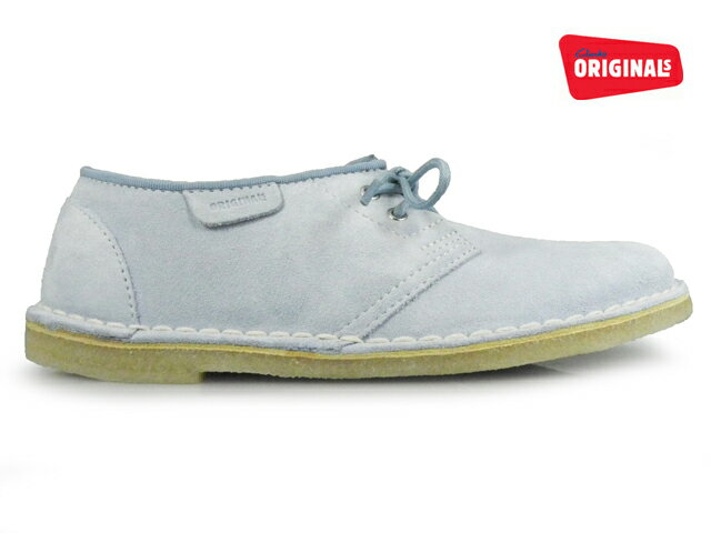 クラークス CLARKS W'S JINK 20353039 PALE BLUE SUEDE レディースサイズ クラークス ジンク ペールブルー スエード 【送料無料】