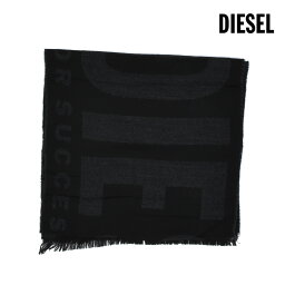 ディーゼル DIESEL 00SYPX/0SAVX 900 SDIELY BLACK ニットストール ブラック 黒 メンズ【送料無料】