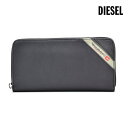 ディーゼル DIESEL X05271/PS778 H6492 24 ZIP WALLET DENIMLINE ラウンドファスナー長財布 ロングウォレット グレー系 デニム メンズ【送料無料】