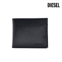 ディーゼル 二つ折り財布（メンズ） ディーゼル DIESEL X05998/P0114 T6065 WALLET NAVY 二つ折り財布 コンパクトウォレット ネイビー 紺 メンズ【送料無料】