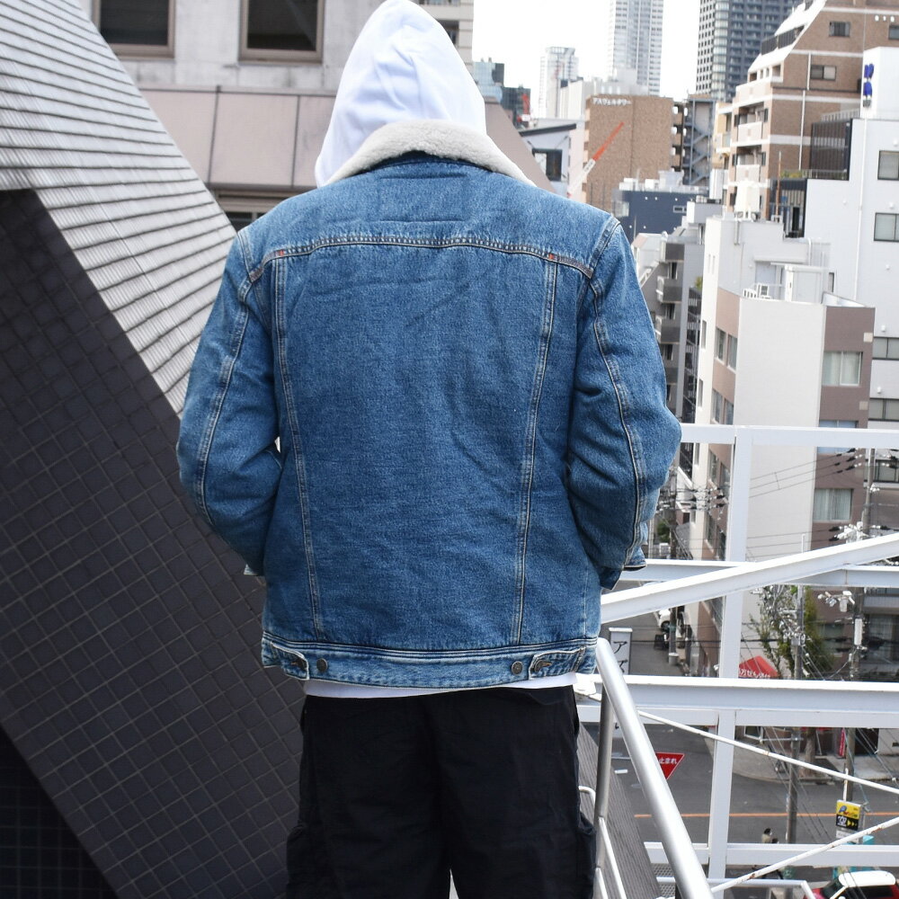 ディーゼル デニムジャケット メンズ ボア付き...の紹介画像3