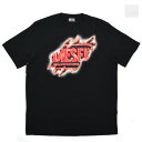 【7/15 23:59まで エントリー&楽天カードご利用でポイント4倍】ディーゼル DIESEL Tシャツ メンズ カットソー クルーネック 半袖 クッキーロゴ ロゴT ブラック ホワイト 黒 白 DIESEL T JUST E43【送料無料】