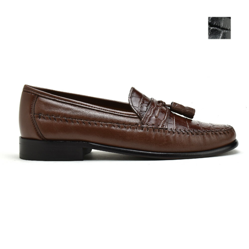 フローシャイム ピサ ローファー メンズ タッセルローファー革靴 ブラック コニャック 黒 茶 FLORSHEIM Pisa Moc Toe Tassel【送料無料】