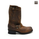 FRYE 12R ENGINEER BOOTS 77400　DARKBROWN フライ 12R エンジニアブーツ ダークブラウン　レディース