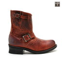 FRYE 8R ENGINEER BOOTS 77500　RED フライ 8R エンジニアブーツ レッド レディース