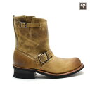 フライ FRYE 8R ENGINEER BOOTS 77500　SAND　サンド フライ 8R エンジニアブーツ レディース