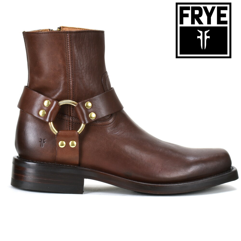 フライ ブーツ メンズ ショートブラウン 茶 FRYE CONWAY HARNESS