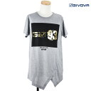 ジボバ GIVOVA Tシャツ カットソー メンズ スポーツウェア グレー G0254U