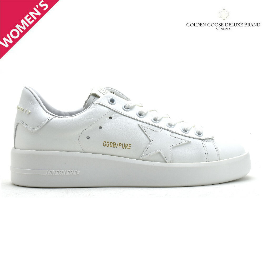 【SPECIAL SALE】ゴールデングース スニーカー レディース ピュアスター レザー ホワイト 白 GOLDEN GOOSE PURE STAR【送料無料】のサムネイル