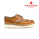 【交換送料無料】グレンソン アーチーV タン カーフ GRENSON ARCHIE V 110007 TAN CALF 英国製 革靴 メンズ 【送料無料】