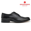 グレンソン ビジネスシューズ メンズ 【交換送料無料】グレンソン ディラン ブラック カーフ GRENSON DYLAN 110013 BLACK CALF 黒 英国製 革靴 メンズ 【送料無料】