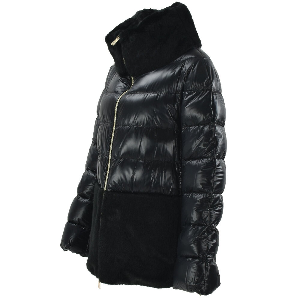 ヘルノ HERNO ダウンジャケット レディース ブルゾン ナイロンジャケット ブラック 黒 NYLON ULTRALIGHT & LADY CAPE【送料無料】