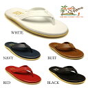 アイランド スリッパー ISLANDSLIPPER PT202 メンズ リゾートサンダル レザー WHITE RED NAVY BUFF BLACK ハワイ 【送料無料】 1