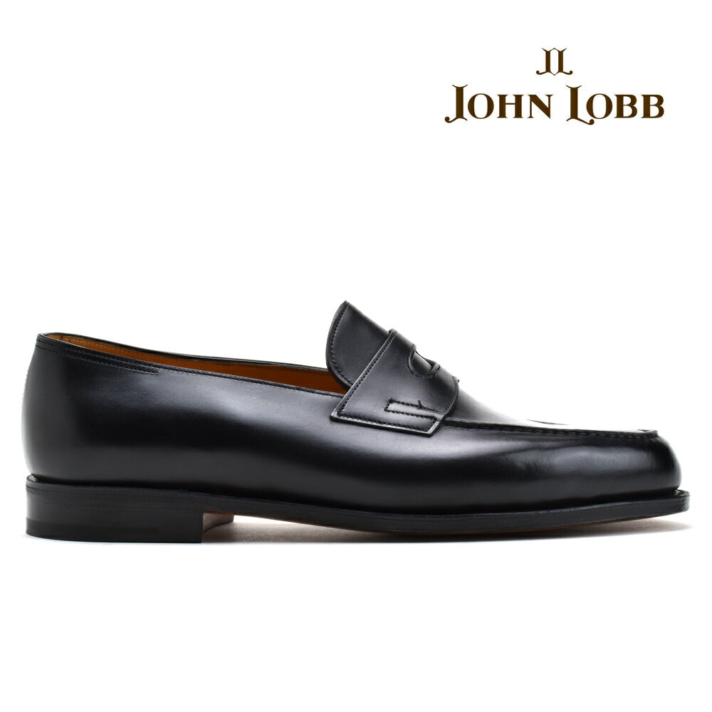 ジョン・ロブ ビジネスシューズ メンズ 【交換送料無料】ジョンロブ JOHN LOBB LOPEZ BLACK CALF ロペス ローファー 革靴 紳士靴 ビジネスシューズ ドレスシューズ Eワイズ ブラック 黒 メンズ【送料無料】