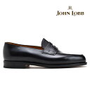 【交換送料無料】ジョンロブ JOHN LOBB LOPEZ BLACK CALF ロペス ローファー 革靴 紳士靴 ビジネスシューズ ドレスシューズ Eワイズ ブラック 黒 メンズ【送料無料】