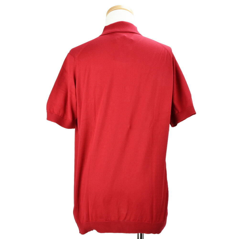【楽天スーパーSALE】ジョンスメドレー JOHN SMEDLEY ADRIAN DANDY RED ポロシャツ トップス 半袖 レッド 赤 メンズ【送料無料】[fat-2]