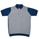 JOHN SMEDLEY ジョンスメドレー ポロシャツ 9041HORST INDIGO/WHITE/メンズ/トップス/TOPS【SS】【送料無料】【SSJS】[fat-2]