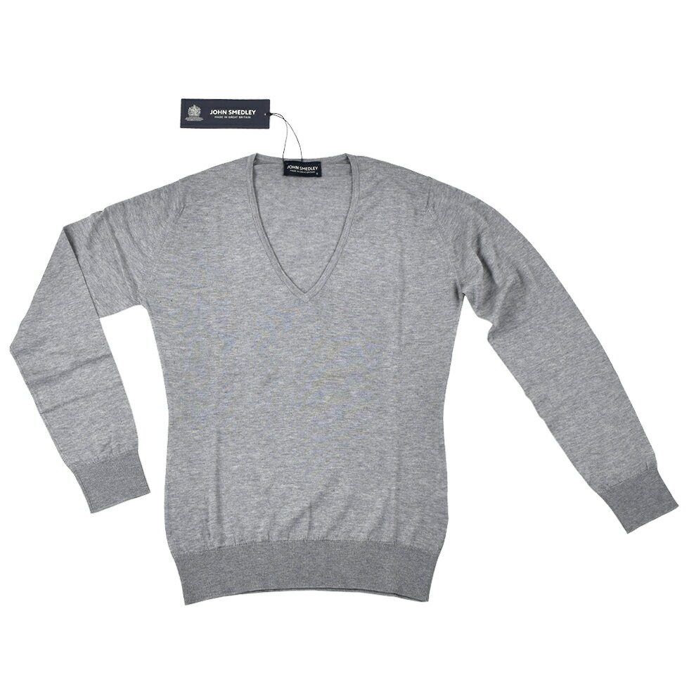 JOHN SMEDLEY ジョンスメドレー セーター 9140PUTNEY SILVER LIGHT GREY ME レディース/トップス/TOPS/母の日/ギフト 【送料無料】のサムネイル