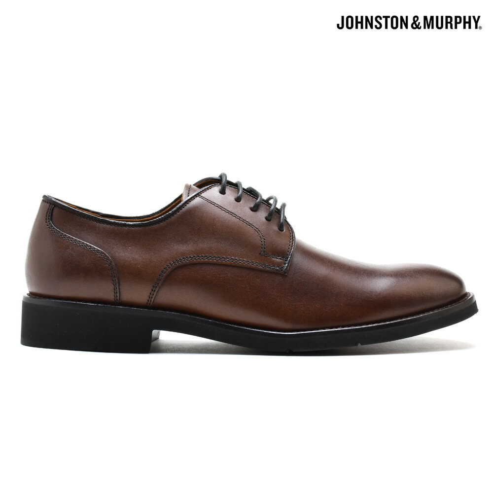 【交換送料無料】ジョンストン＆マーフィー JOHNSTON&MURPHY CARLSON PLAIN TOE 20-3912 カールソン プレーントゥ ドレスシューズ ビジネスシューズ 革靴 ブラウン系 メンズ【送料無料】