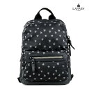 ランバン LANVIN LM-BGESAS-TOSP-A16 1000 ナイロン バックパック リュック メンズ レディース ブラック 黒 BACKPACK B...