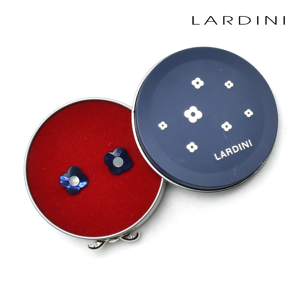 【SPECIAL SALE】ラルディーニ LARDINI CNBOX19/CNC119 800BC CUFFLINKS BLUE カフスボタン ブートニエール フォーマル ジャケット ブルー 青 メンズ【送料無料】