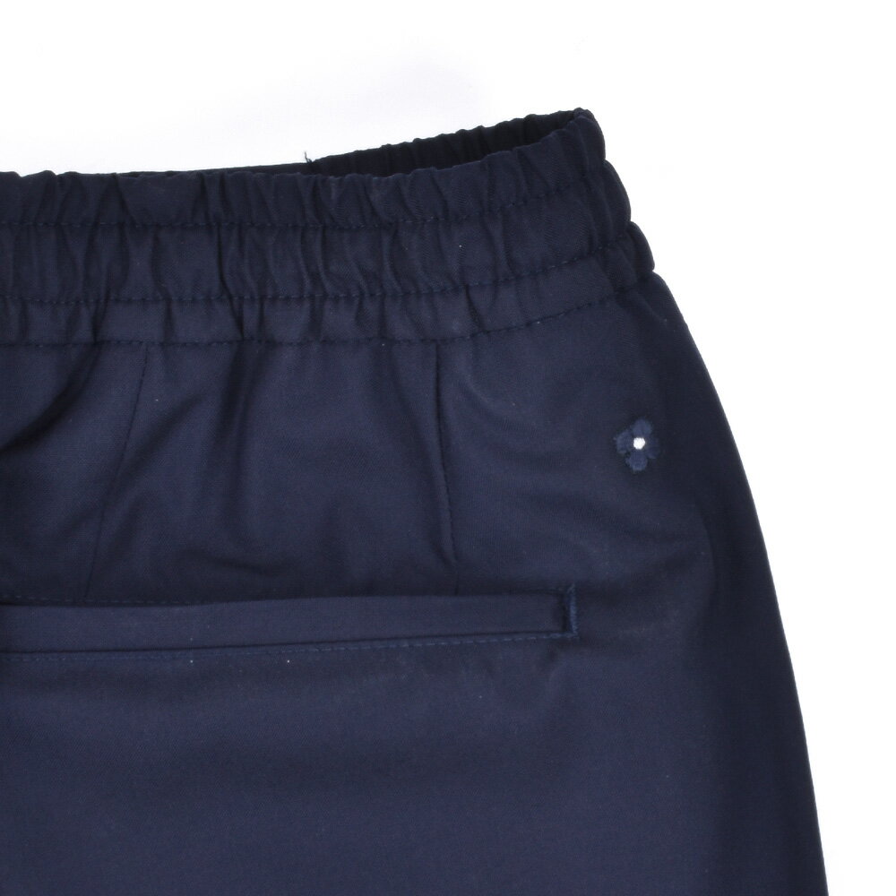 【お買い物マラソンSALE】ラルディーニ LARDINI EGMIAMI3/EG52087 203 PANT NAVY ウール ストレート パンツ ネイビー 紺色 メンズ 【送料無料】