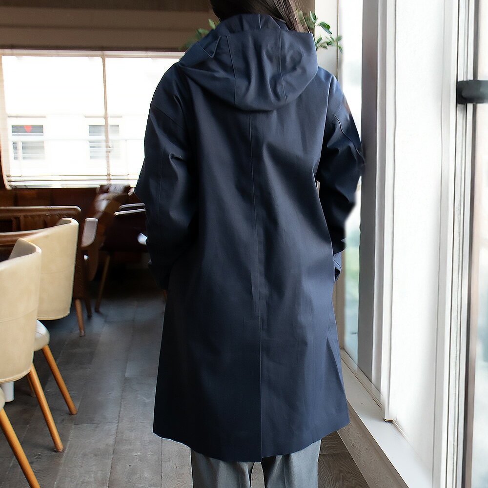 【アウターSALE価格】MACKINTOSH マッキントッシュ レディースコート NAVY ネイビー LR 015 6117 レディース/母の日/ギフト/レインコート/梅雨 【送料無料】 cloudmoda-10002439 クラウドモーダ サンプル画像3