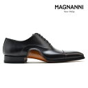 【交換送料無料】マグナーニ MAGNANNI 22109 NEGRO レースアップシューズ ドレスシューズ ビジネスシューズ 革靴 オパンカ製法 ブラック 黒 メンズ【送料無料】