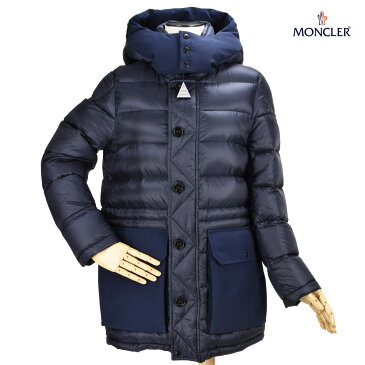 【楽天スーパーSALE】モンクレール MONCLER 42336.85 53334/744 JOURDAN ダウンジャケット ダウンコート ジュニア キッズ ボーイズ レディース フード付き アウター ネイビー NAVY 【送料無料】