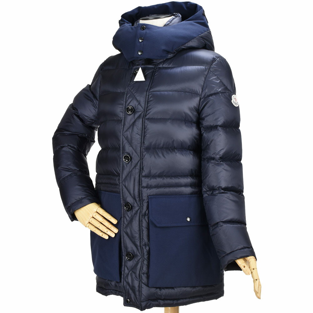 【楽天スーパーSALE】モンクレール MONCLER 42336.85 53334/744 JOURDAN ダウンジャケット ダウンコート ジュニア キッズ ボーイズ レディース フード付き アウター ネイビー NAVY 【送料無料】