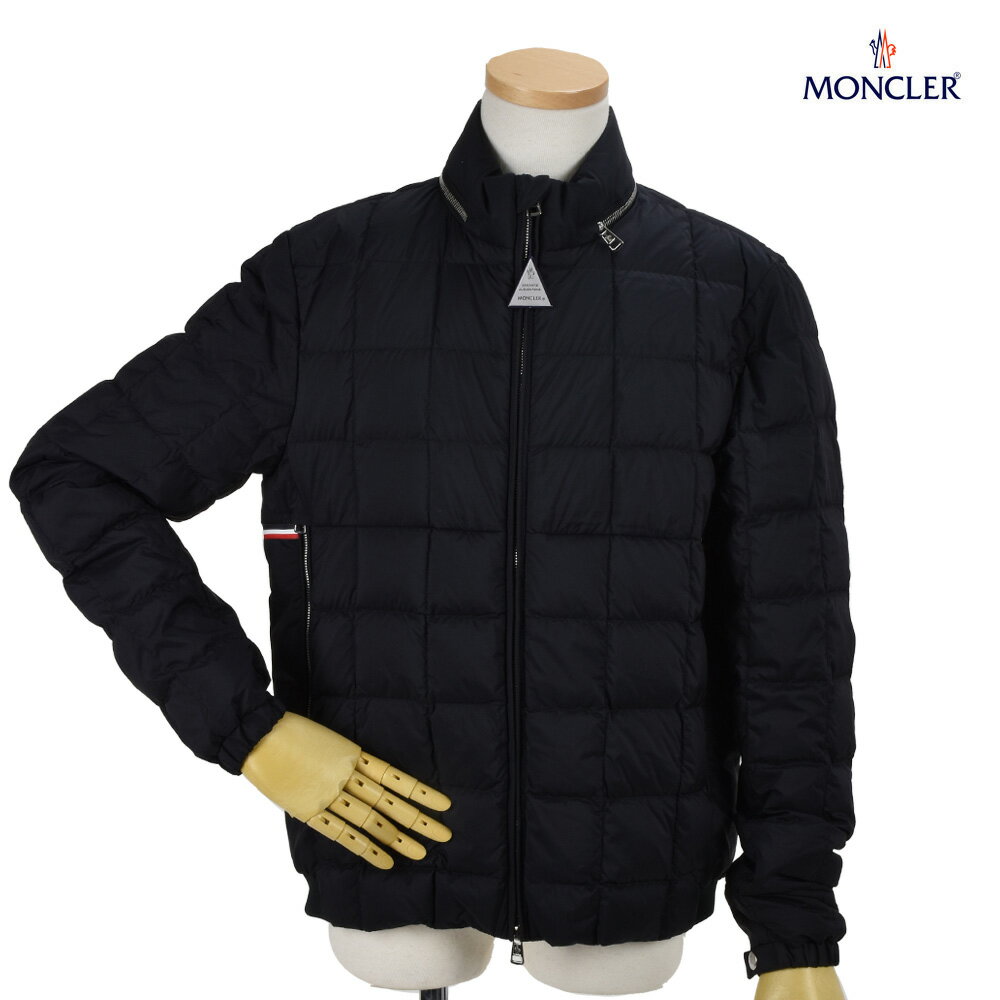 モンクレール MONCLER 1A524.00 C0506/999 BLACK ダウンジャケット ブルゾン キルティングジャケット ブラック 黒 メンズ【送料無料】