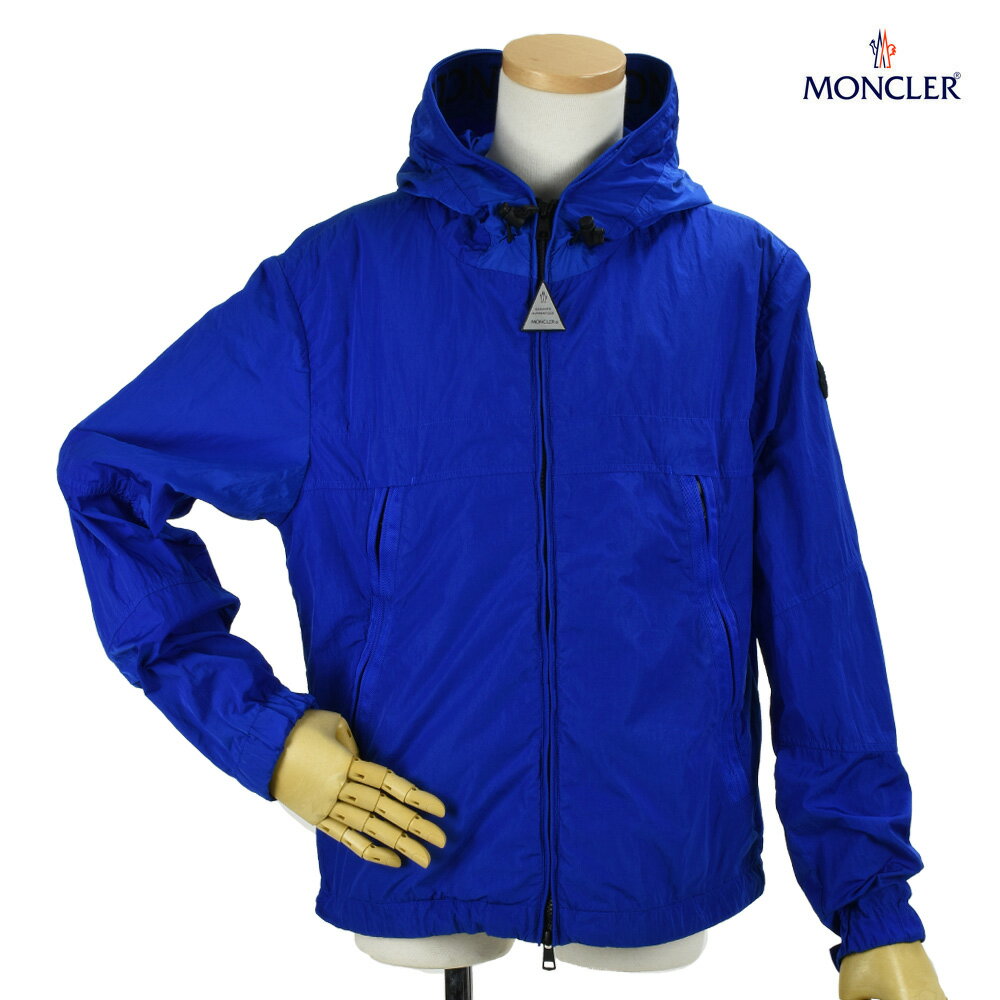 モンクレール MONCLER ナイロンブルゾン マウンテンパーカー ウインドブレーカー メンズ ブルー 青 1A700.60 53705/73L SCIE BLUE