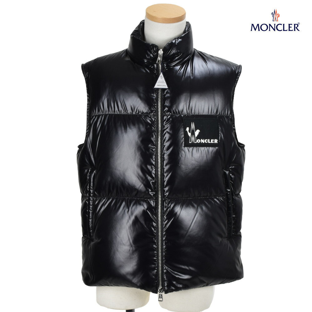 【楽天スーパーSALE】モンクレール MONCLER 43372.05 68950/999 BANKER BLACK バンカー ダウンベスト ジレ ブラック 黒 メンズ【送料無料】