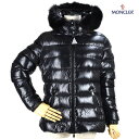 モンクレール MONCLER 46314.25 C0061/999 BADYFUR BLACK バディー ダウンジャケット ナイロン ブルゾン ファーフード ブラック 黒 レディース【送料無料】