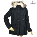 モンクレール MONCLER 46906.25 57136/999 MACAREUX BLACK マカルー ファー パーカーコート ダウンコート ブラック 黒 レディース【送料無料】