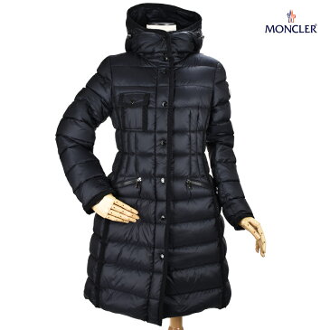 モンクレール MONCLER 49300.05 53048/999 HERMINE BLACK エルミンヌ ダウンコート ロングダウン ダウンジャケット ロングコート ブラック 黒 レディース 【送料無料】