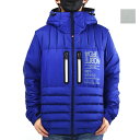 モンクレール ダウンジャケット メンズ アウター フード付き グレー ブルー MONTHEY GIUBBOTTO MONCLER 【送料無料】