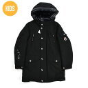 モンクレール ダウンジャケット キッズ ジュニア 子供用 ブルゾン フード付きダウン ブラック 黒 MONCLER DILARE【送料無料】