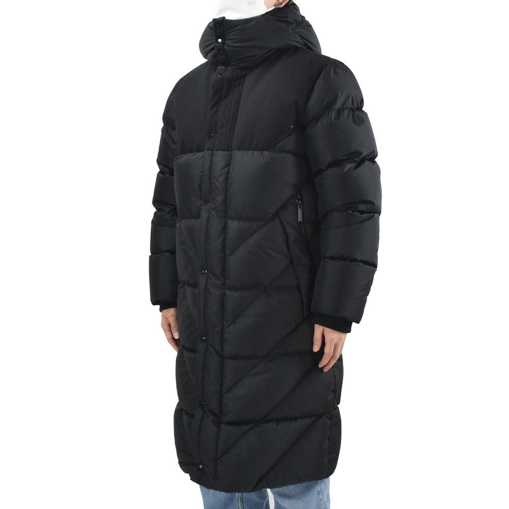 モンクレール MONCLER ダウンコート メンズ ダウンジャケット ロング丈コート ブルゾン ブラック 黒 BURNEY GIUBBOTTO【送料無料】