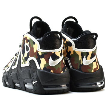 ナイキ NIKE AIR MORE UPTEMPO 96 QS BLACK CAMO CJ6122-001 エア モアアップテンポ 96 QS モアテン ハイカット スニーカー ブラック 黒 カモフラ カモ柄 迷彩 メンズ【送料無料】